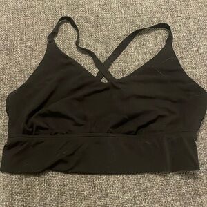 black aerie sports bra